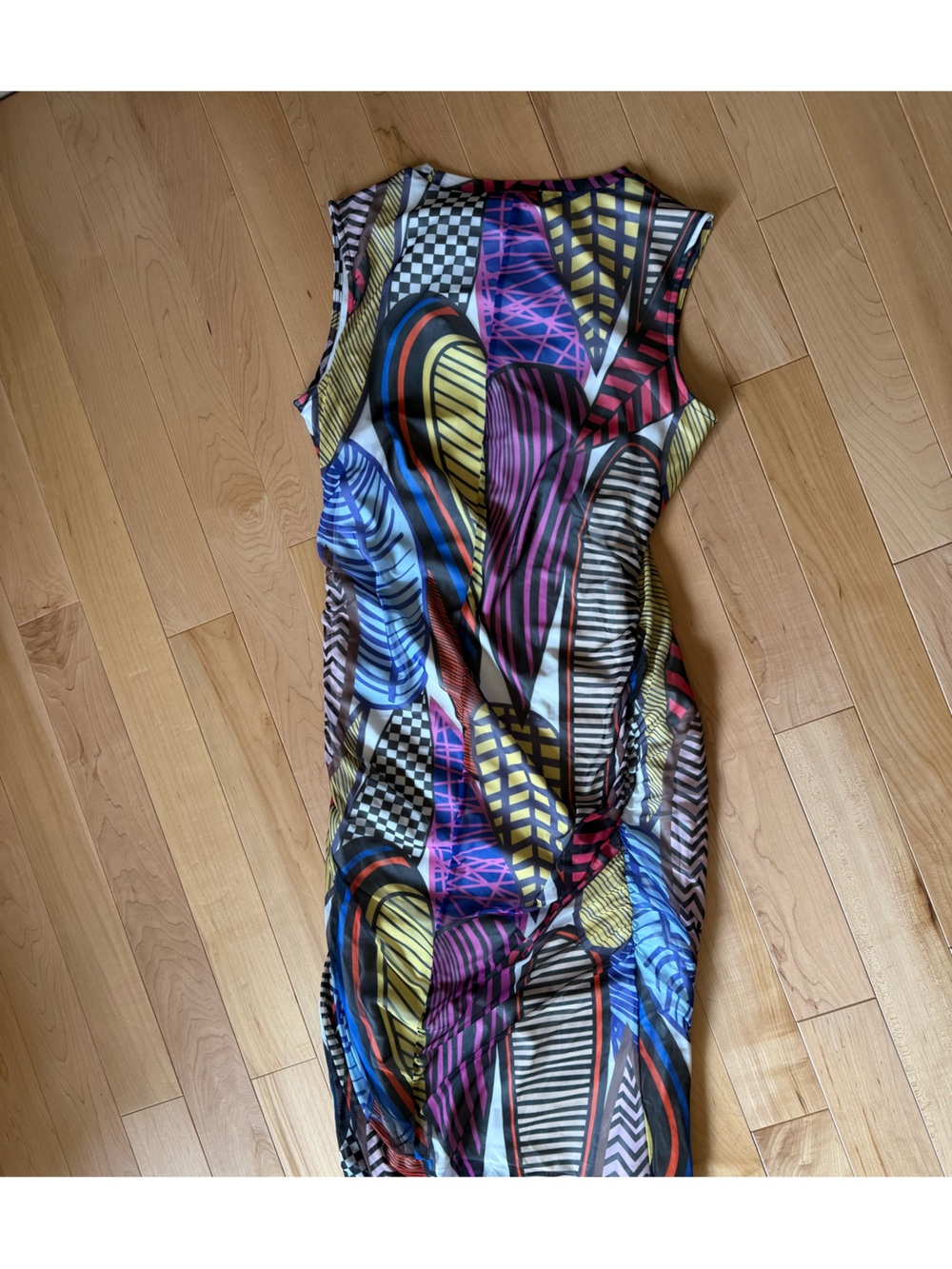Isle by Melis Kozan mesh midi dress size medium - Picture 2 of 10